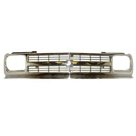 Sherman Parts Grille for 1991-1992 S10 Pickup & Blazer Chrome & Black SHE905-99-9